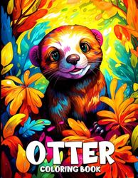 Otter Coloring Book: Sea Otter Coloring Book With Different Unique Illustrations To Color