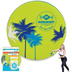 Schildkröt® Tropical Disc, 970300, werpschijf van stevig schuim met neopreencoating, diameter 23 cm, leuke vliegeigenschappen, gering gewicht, zoutwaterbestendig, ideaal voor strand en tuin