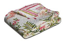 Greenland Home Butterflies Manta, algodão, branco, Plein
