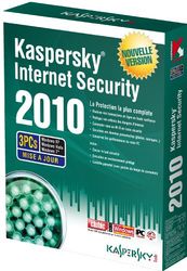 Kaspersky internet security 2010 - mise à jour (3 postes, 1 an)