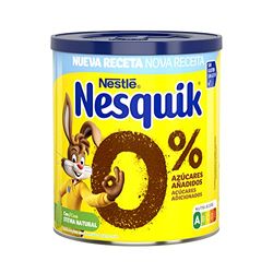 NESTLE NESQUIK Cacao en polvo 0% azúcares, 320 g