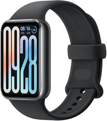 Xiaomi Smart Band 9 Pro Activiteitentracker, AMOLED-display van 4,4 cm (1,74 inch), 150+ sportmodi, waterdicht tot 5 ATM, tot 21 dagen batterijduur, zwart
