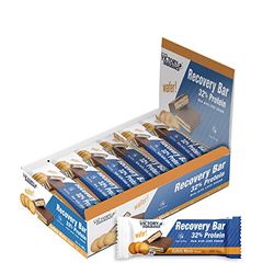 Victory Endurance Recovery Bar (12x35g) Goût Biscuit Barre Gaufrette Protéinée de Récupération Post-entraînement Avec 32% de Protéines par Barre et Enrobage au chocolat Effet Rassasiant