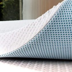 subrtex Surmatelas 180x200, sur Matelas Respirant Mémoire de Forme 7,5cm avec Housse en Bambou Amovible et Lavable (180 x 200 x 7,5cm)