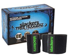 Schildkröt Slackers USA Set di Protezione per Alberi per Slackline, Ninja Line o Zipline, per 2 Alberi, 980011