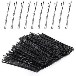 200 Pieces Black Metal Hair Pins 2.2 Inch Heavy Duty Hair Pins for Updo Hair Styling Daily Styles Versatile Hair Accessories for Women and Girls