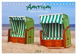 Amrum - Farben einer Insel (Tischkalender 2026 DIN A5 quer), CALVENDO Monatskalender: Fotografien aus Natur und Landschaft der Nordseeinsel Amrum