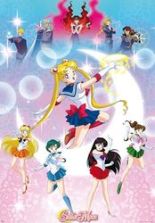 Sailor Moon - Moonlight Power - Manga tv-serie poster - grootte 61 x 91,5 cm