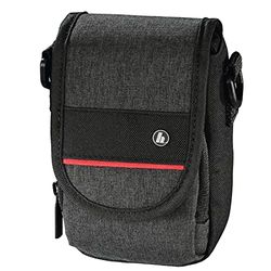 Hama - Borsa per Fotocamera Valletta 90P, (7,5 x 5,2 x 13 cm), Nero