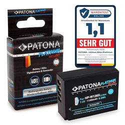 PATONA Platinum NP-W126s NP-W126 Batterij (1140mAh) X-M5 X100VI X-S10 X-T20 X-T30 II X-T5 X-T50 etc.
