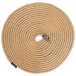 VEVOR Corde d'escalade de Gym 25,4 mm x 30,48 m, Corde à Grimper avec Capacité de 227 kg, Corde de Jute pour Fitness et Musculation Robuste, Cordage d’Entraînement en Salle de Sport et à Domicile