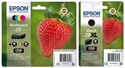 Epson Fragola Claria Home Serie 29, Cartucce per Stampante Getto d'Inchiostro, Multipack 4 Colori & C13T29914022 Cartucho de Tinta, XL