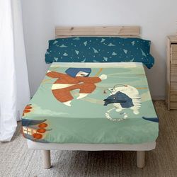 The Warrior Beddengoedset, 2-delig, 180 x 270 cm (bed 105 cm)
