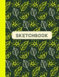 Sketch Book: Notebook for Drawing, Writing, Painting, Sketching or Doodling, 110 Pages, size 8.5x11"