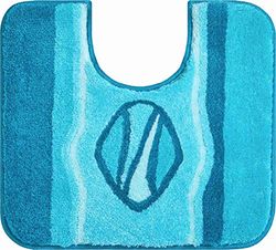 Grund Jewel Tapis de Bain, Polyacrylique Ultrasoft, Turquoise, 55x50 cm