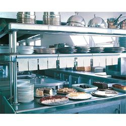 Garcia de Pou Houder Rack voor bestellingen, 46 x 5,4 cm, roestvrij staal, zilver, 46 x 5,4 x 30 cm