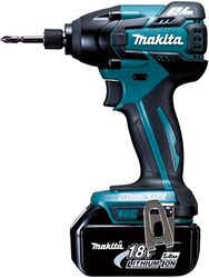 Makita DTD129RTJ - Atornillador de impacto (18 V/5,0 AH, incluye 2 baterías y cargador)