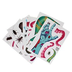 Bathtime Fun Terrifying Toilet Decals, Vinyl, Multi-Colour, 0.1 x 15 x 21 cm