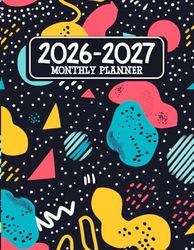 2026-2027 Monthly Planner: Two Year (January 2026 through December 2027) with Holidays and Inspirational Quotes.