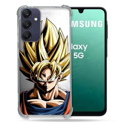 Cokitec Förstärkt skal för Samsung Galaxy A16 5G Manga Dragon Ball Sangoku porträtt