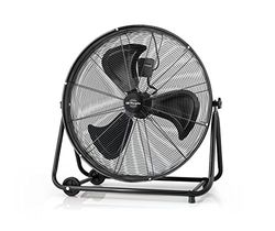 Orbegozo PWT 3061 Power Fan Professional Industriële ventilator, 150 W, 3 snelheden, propeller Ø 60 cm, transportwielen, zwart