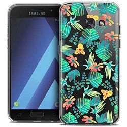 Caseink Fodral för Samsung Galaxy A7 2017 A700 (5.7) fodral [Crystal Gel HD vårkollektion tropisk design - mjuk - ultratunn - tryckt i Frankrike]