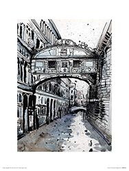 De Art Group Jack de Flipper (Venetië IV) -Art Print 30 x 40cm