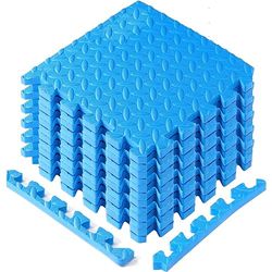 Yes4All 30x30 cm hasta 3.3 m² Set 12/16/36 Baldosas de Espuma EVA, Estera de Espuma, Estera de Gimnasio, Estera de Enclavamiento para Suelo de Garaje, Piscina al Aire Libre, Bañera de Hidromasaje