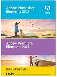 Photoshop Elements 2021 & Premiere Elements 2021 – Student & Teacher |Ed Student| 1 enhet| Windows / Mac | Skiva - Engelsk version