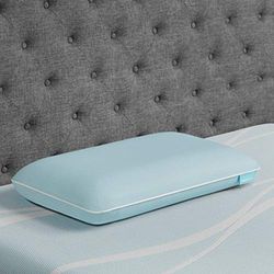Tempur Cloud Cooling ProLo Pillow-Queen Size Oreiller, Gel, Blanc