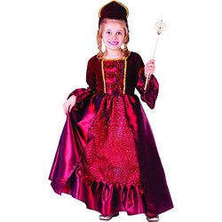 Dress Up America Burgundy Belle baljurk voor Little Girls