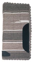 Weaver Cuir Economy festonné Doublure en Feutre Tapis de Selle Navajo