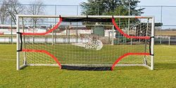 POWERSHOT Telo per Tiri di Precisione PRO - Diverse Dimensioni - 100% METEOROLOGICO - Zone a 4 Colpi (7,32 x 2,44m)