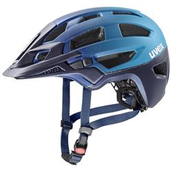uvex finale 2.0 - veilige mtb-helm voor dames en heren - individueel verstelbare pasvorm - uitbreidbaar met LED-verlichting - deep space-azure matt - 56-61 cm