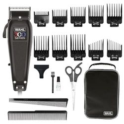 WAHL Home Pro 300 Tondeuse Cheveux De Précision Made in Europe, Filaire, avec Levier pour Dégradés (1mm à 3mm);Lame auto-affutée de qualité, ne tire pas les cheveux 8 sabots, 24+ longueurs de coupe