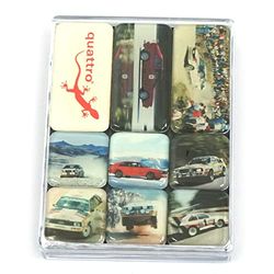 Audi A16-2178 Magnet Quattro Fridge Magnet Classic Rally Motorsport Gecko