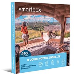 SMARTBOX - Coffret Cadeau Couple - Idée cadeau original pour deux à choisir parmi 1 650 séjours atypiques