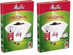 Melitta Original Filtri 1 x 4, Confezione da 80, Bianco