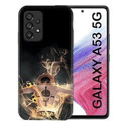 Fodral för Samsung Galaxy A53 5G Manga One Piece Ace svart