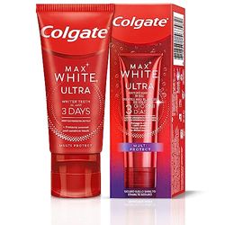 Colgate Max White Ultra Multiprotect 50 ml blekning tandkräm | vitare tänder på 3 dagar* | skyddar emaljen och känsliga tänder | tandblekning | tar bort djupa fläckar