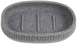 MSV Jabonera de poliresina Norden Gris Oscuro