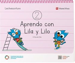 APRENDO CON LILA Y LILO CUADERNO 2