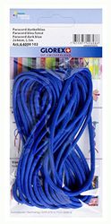 Glorex 6 4000 102 Paracord donkerblauw, 2 x 4 mm, 5 m lang, zeer scheurbestendig nylon touw, voor het knopen van armbanden, lijnen en linten