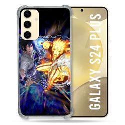Cokitec Cover rinforzata per Samsung Galaxy S24 Plus Manga Naruto VS