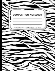 College Ruled Composition Notebook: 8.5" x 11", 100 Pages, Classic vintage Cover, Back to School Essentials