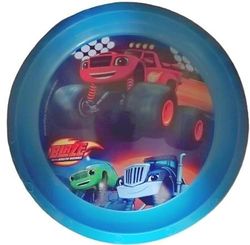 ALMACENESADAN, 5090 Reusable Dish, Ideal for Everyday and Celebrating Your Holidays, BPA Free, Diameter 21.5 cm, License Plate (Blaze)