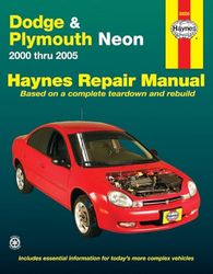 Dodge & Plymouth Neon 2000 Thru 2005