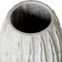 Alexandra House Living Ceramic Grey Vase 28 x 50 cm