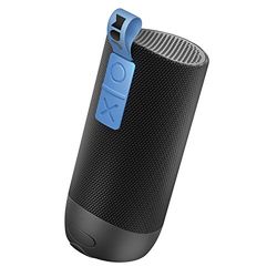 Jam Zero Chill parbar Bluetooth-högtalare, 30 meters räckvidd, vattentät, 22 timmars speltid, dammsäker, fallsäker IP67-klassificering, inbyggd högtalare, aux-in-port, USB-laddning - svart