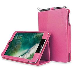 The Snugg B00FF7PDKK Case Cover and Flip Stand for Apple iPad Mini/iPad Mini 2 - Hot Pink